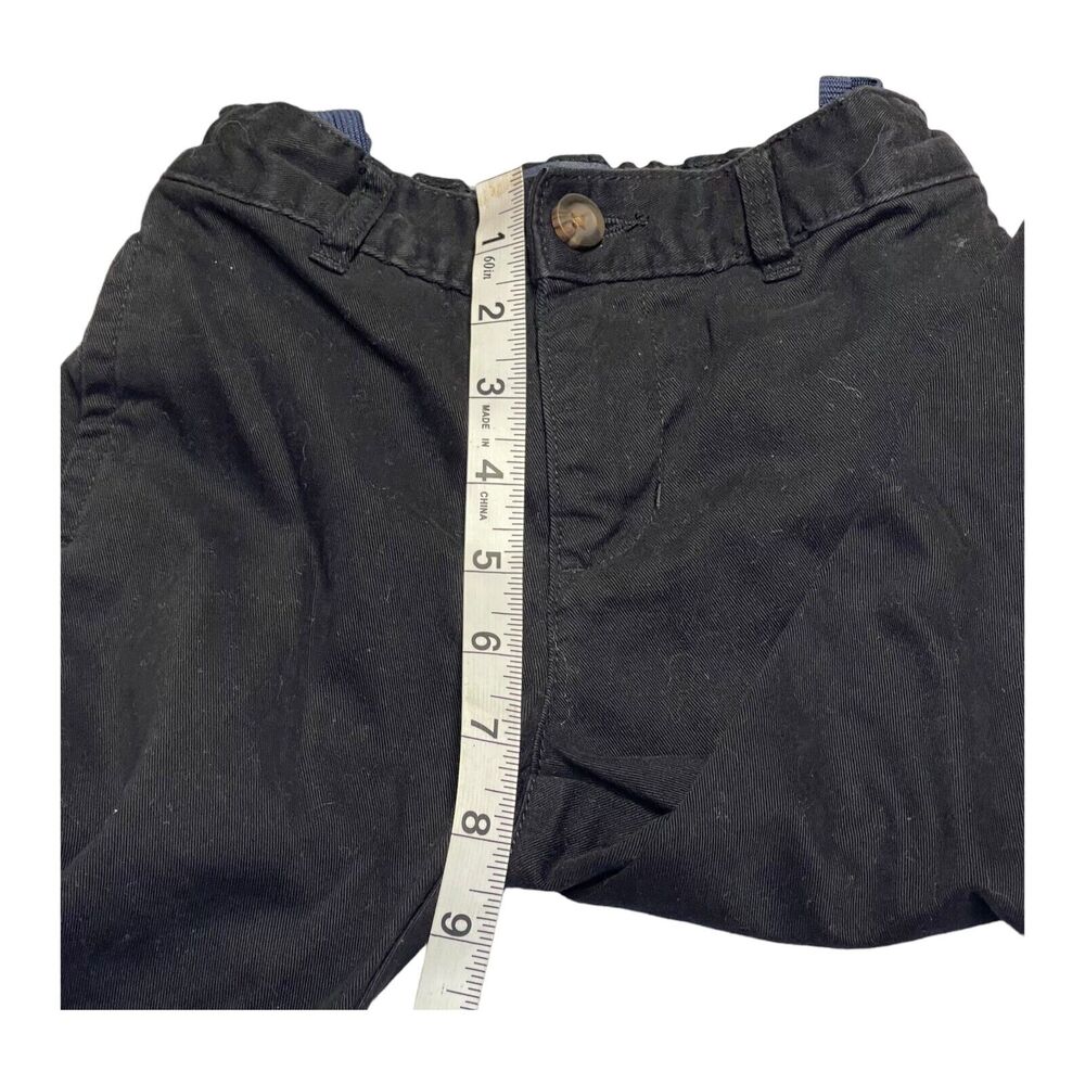 The Children’s Place Pants Boys 5 Black Denim Mid-Rise Classic Fit Straight Leg - Picture 6 of 6